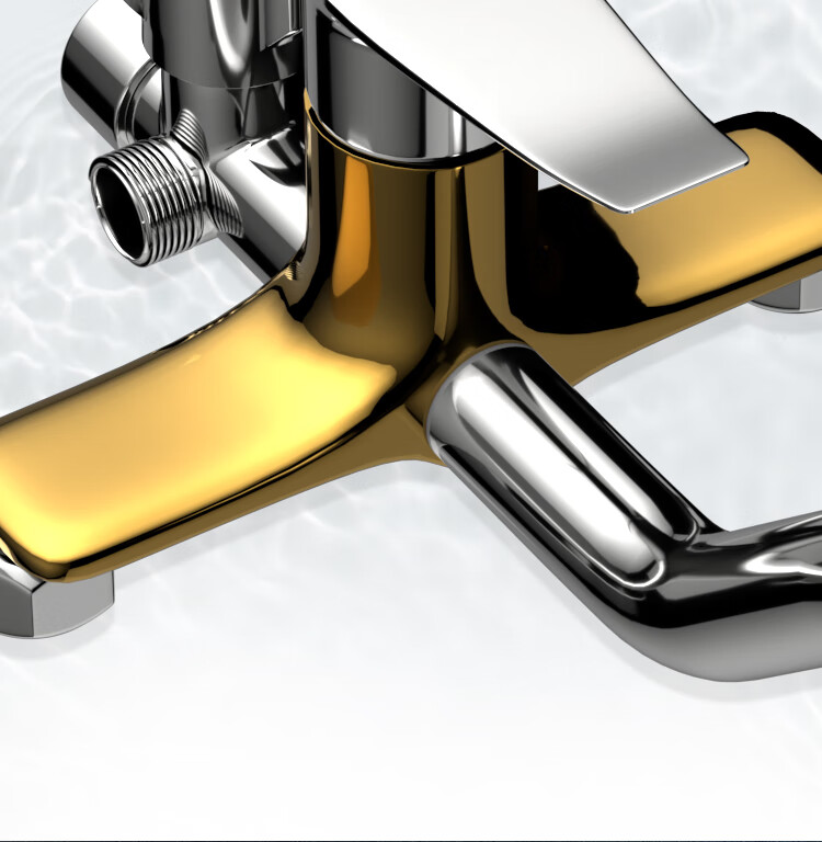 MEJUE Shower Set, High-Pressure Shower Head, Hot And Cold Brass Faucet with Mixing Valve, Bright Silver Z-5119 14