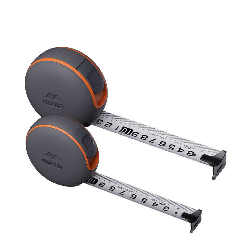 Jimmy Home Anti-Drop Rust-Resistant Wear-Resistant 5.5m Tape Measure Double-Sided Scale Rubber-Coated Tape Measure JM-G15320N