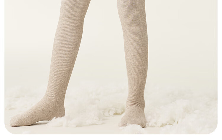 YEEHOO Skin-friendly Baby Velvet Thickened Fleece Children's Warm Pants High Elastic Tights Girls Autumn Winter Socks 24