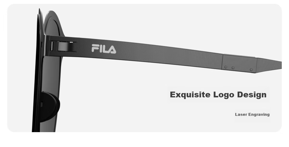 FILA Foldable Polarized Sunglasses for Men And Women, UV Protection, Portable And Compact B25 Sunglasses for Back-To And Father's Day 16