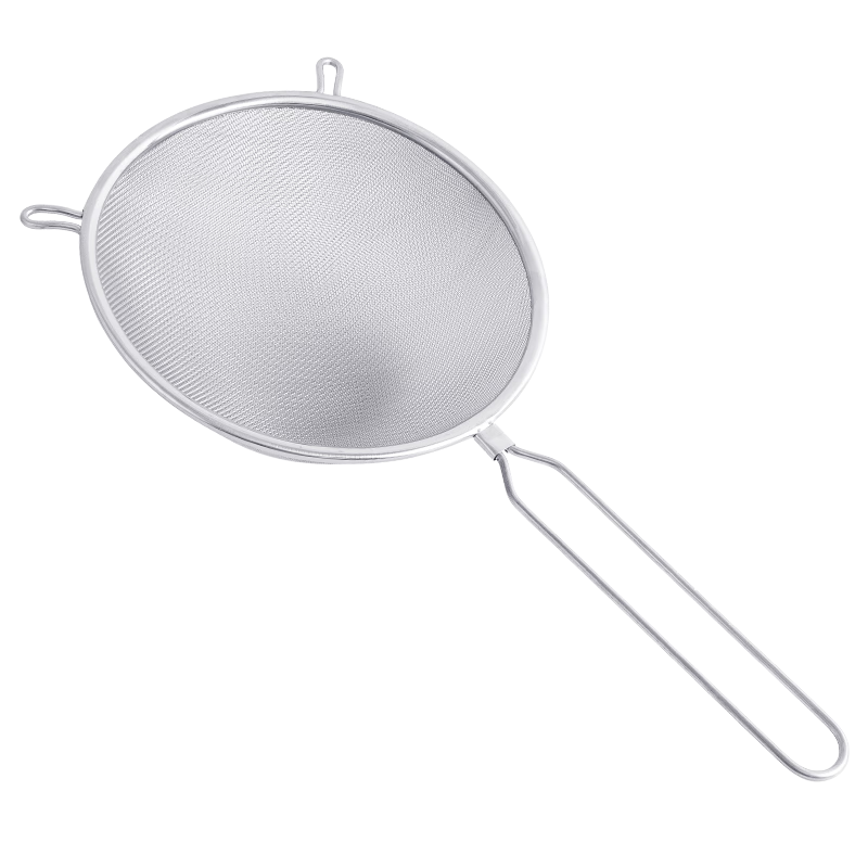 Jinyaoshi Stainless Steel Mesh Strainer, Commercial Large Fry Filter, 28cm Double-Ear Draining Basket, GK-SYG120
