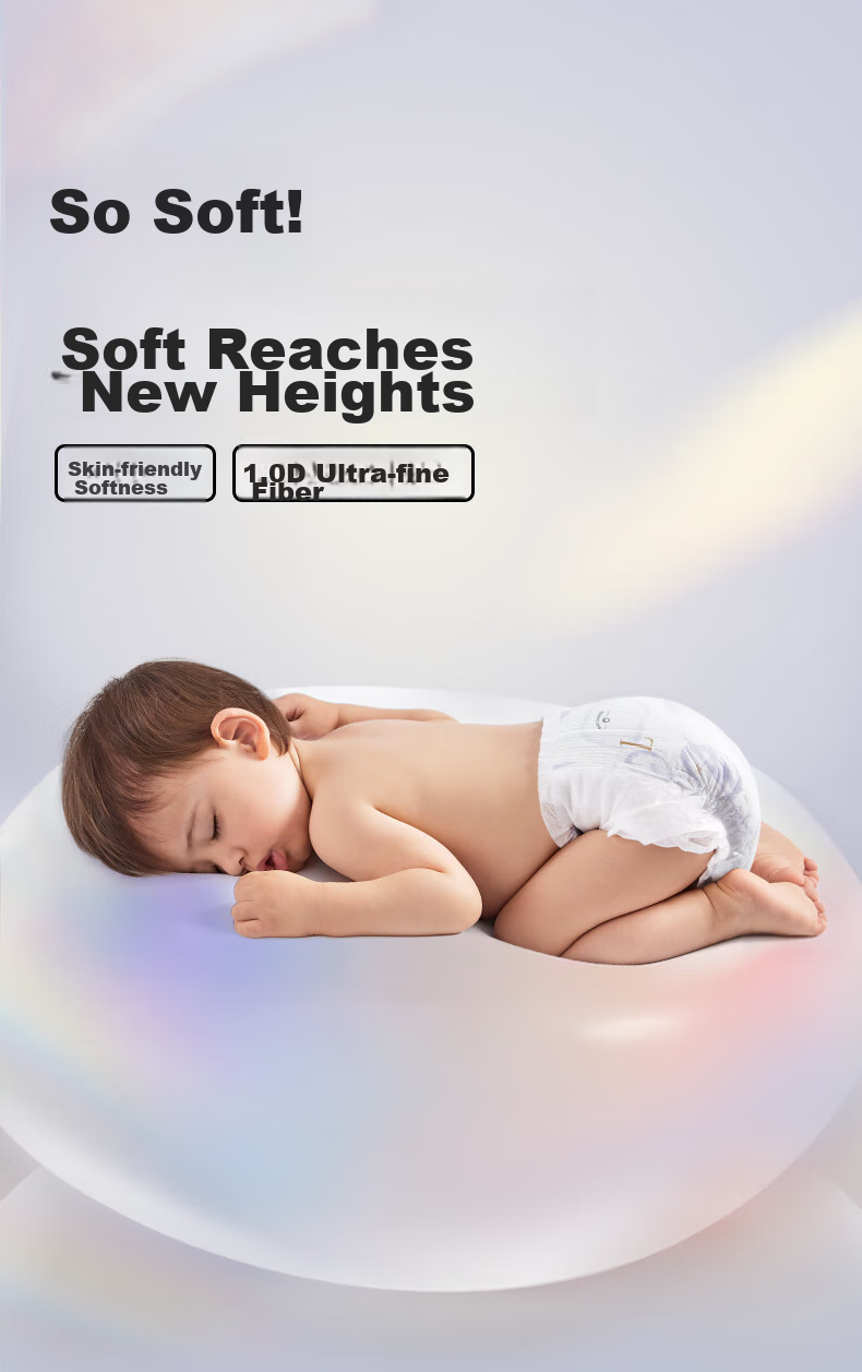 Babycare Royal Pro Ultra-Thin Diapers Mini Pack S25 (4-8kg) Newborn Baby Diapers, Breathable And Absorbent 9