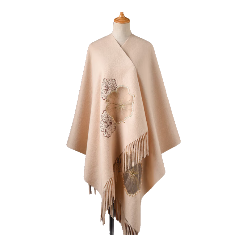Hangsifu Pure Wool Scarf, Large Size Wrap Shawl, Gift for Elders And Mothers, Birthday And Holiday Present, Practical Ladies' Gift Box