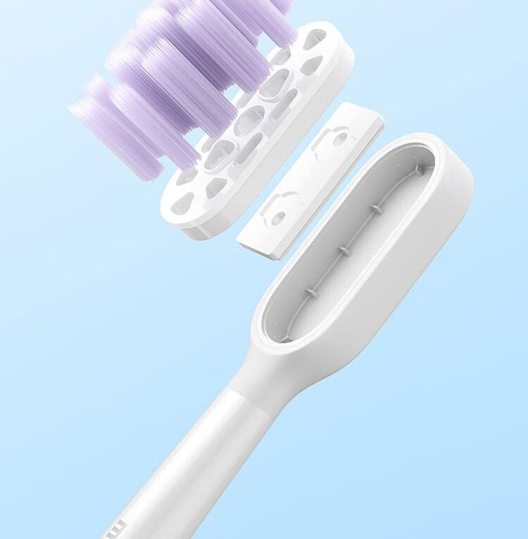 Mijia Compatible with T302 Series, Mijia Xiaomi Electric Toothbrush Heads, Sensitive Type, 3-Pack, Soft Bristles, Copper-Free Bristles, Birthday Gift 3