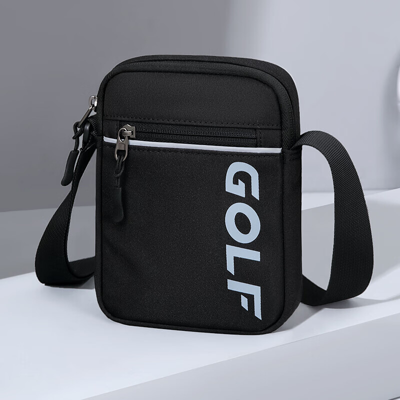 GOLF Shoulder Bag, Casual Crossbody Bag for Men, Lightweight Mini Phone Bag, Small Backpack for Women, Water-Resistant Hanging Bag, Sports Bag