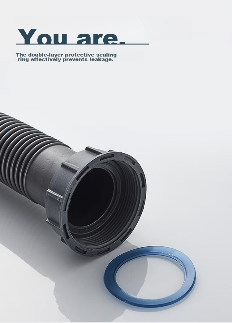 MEJUE Kitchen Sink Drain Assembly with Overflow Hole, Drain Stopper And Drain Pipe Set Z-02319 10