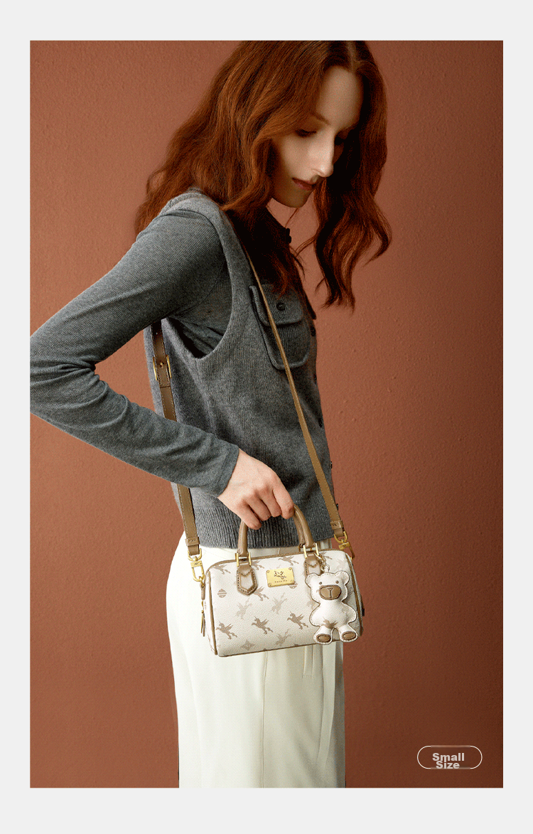 NUCELLE Pegasus Boston Handbag, 2026 New Light Luxury Niche Tote Crossbody Women's Bag, Birthday Gift for Girls 20