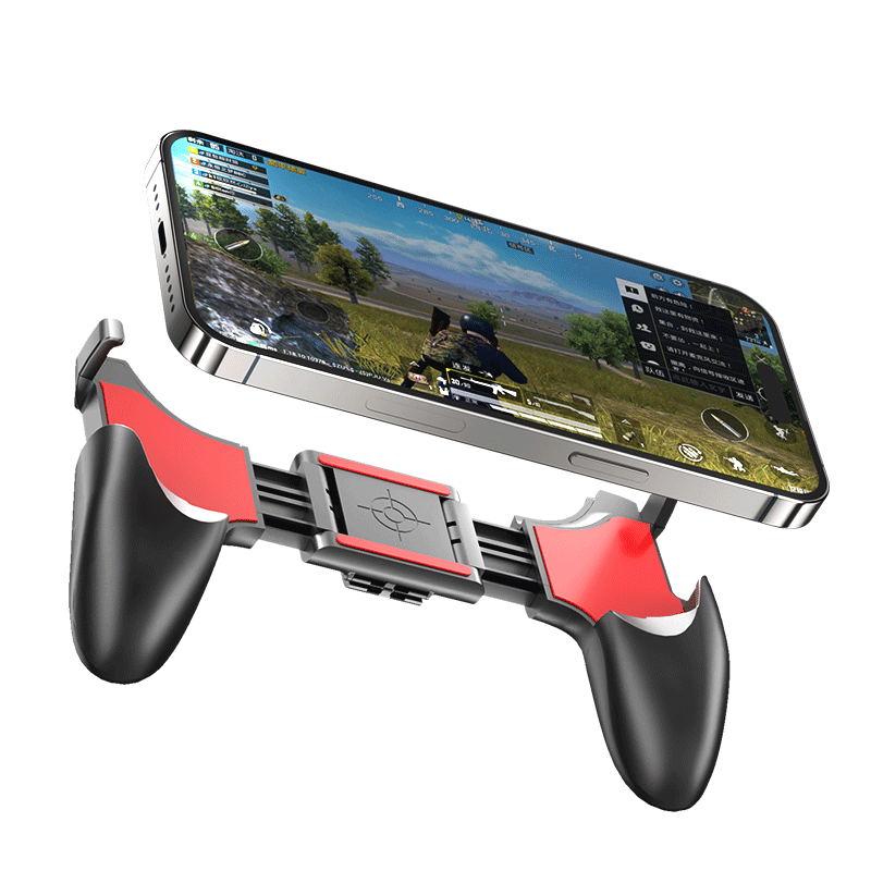BIAZE Mobile Game Controller, PUBG Helper And Peace Elite Assistant, Mechanical Pressure Gun DNF Honor of Kings Gaming Accessory Grip, Specially Designed for Apple And Android, YX84