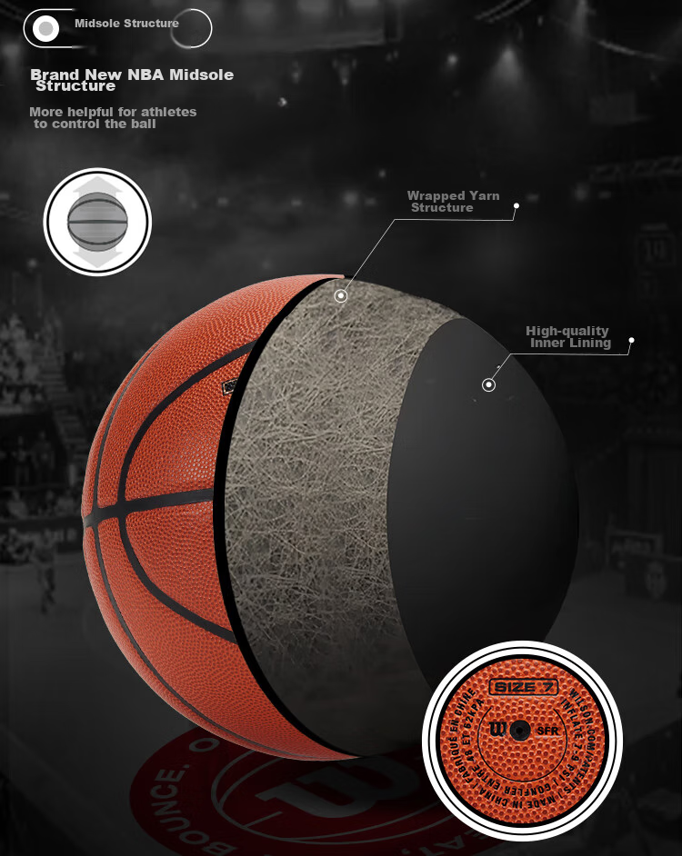 Wilson NBA FORGE Series Indoor/outdoor Youth And Children's Size 5 Basketball 5