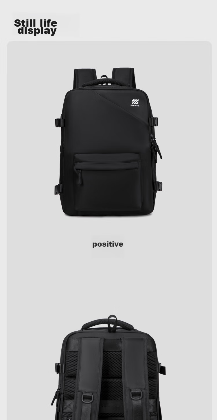HLA Backpack for Women And Men, Large Capacity Travel Bag for Short Trips, Business Trip Luggage, 16-Inch Laptop Bag, School Bag 21