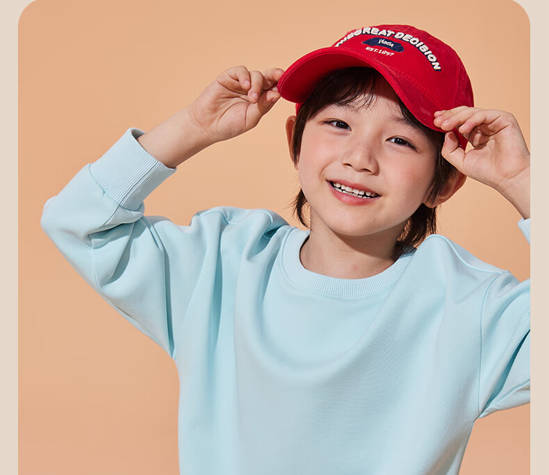 Baleno Girls' Sweatshirt Spring And Autumn Style, Little Girl 2024 Fashionable Stylish Air Layer Round Neck Pullover Children's Autumn Top 19