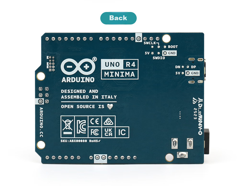 Arduino Uno R4 Minima Development Board Starter Kit IoT Development Visual Pan-Tilt Tracking 16