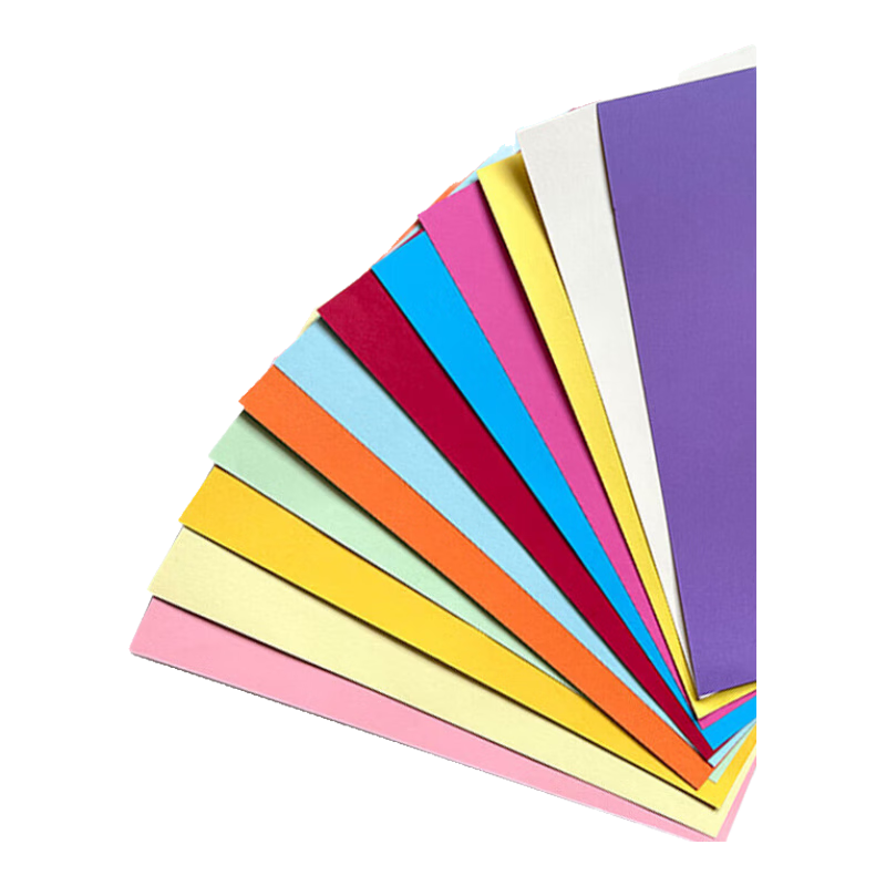 Doton A4 180g Flat Color Binding Cover Thickened Cardstock Paper for Paper Cutting Hand Drawing Art Craft Colored Paper for Children Students Kindergarten DIY Origami A4 180g Color Card Medium Green