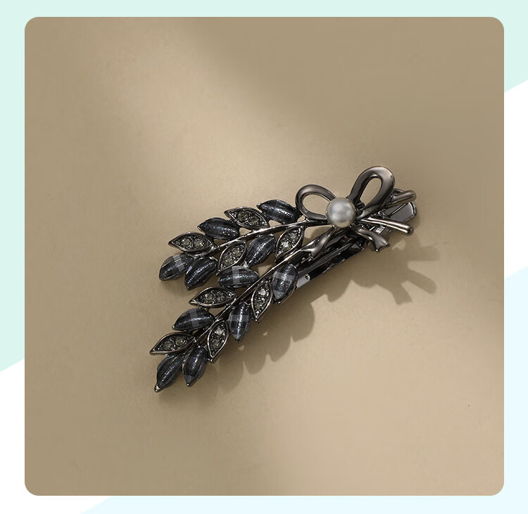 CHIMERA Wheat Ear Side Clip Bangs Hairpin Women's High-End Back Head Half-Up Hair Clip Birthday Gift 6