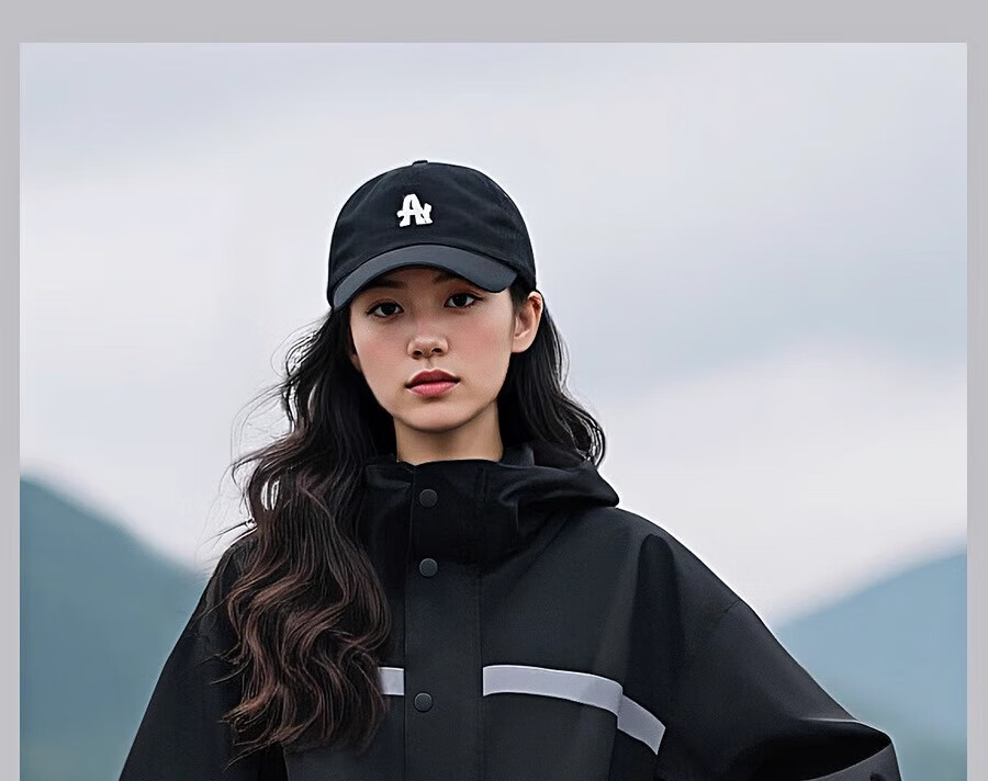 Lido According to Chen Reflective Raincoat for Riders Hooded Full-Body Rainproof Outdoor Duty Factory Electric Bike Adult Split Rain Poncho Customizable 8