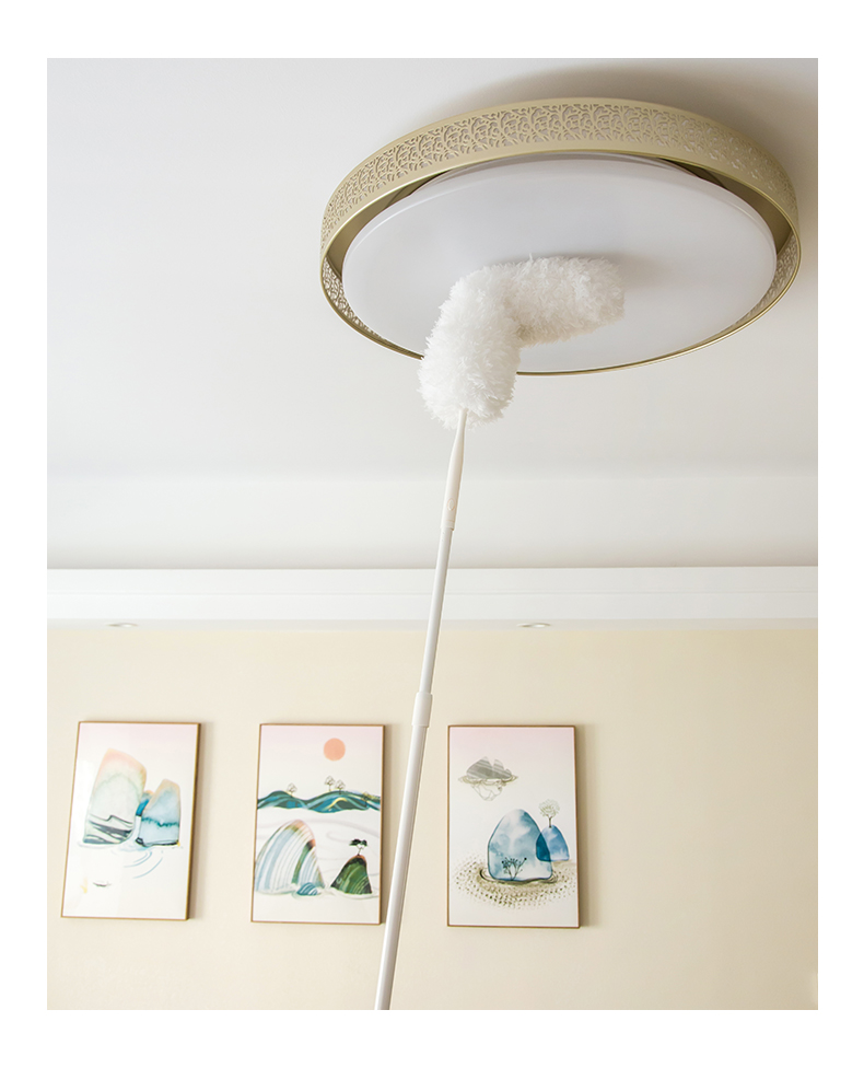 Sulida Feather Duster, 2.5-Meter Extendable, for Car And Home Use, Static Dust Removal, Ceiling Cleaning Tool 21