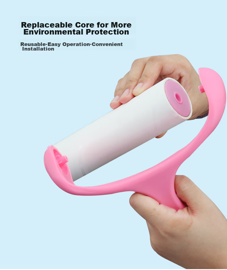 EAST Lint Roller, 16cm, 7 Rolls, 420 Sheets, Tear-Away Replacement Paper, Clothes And Pet Hair Cleaning Tool 9