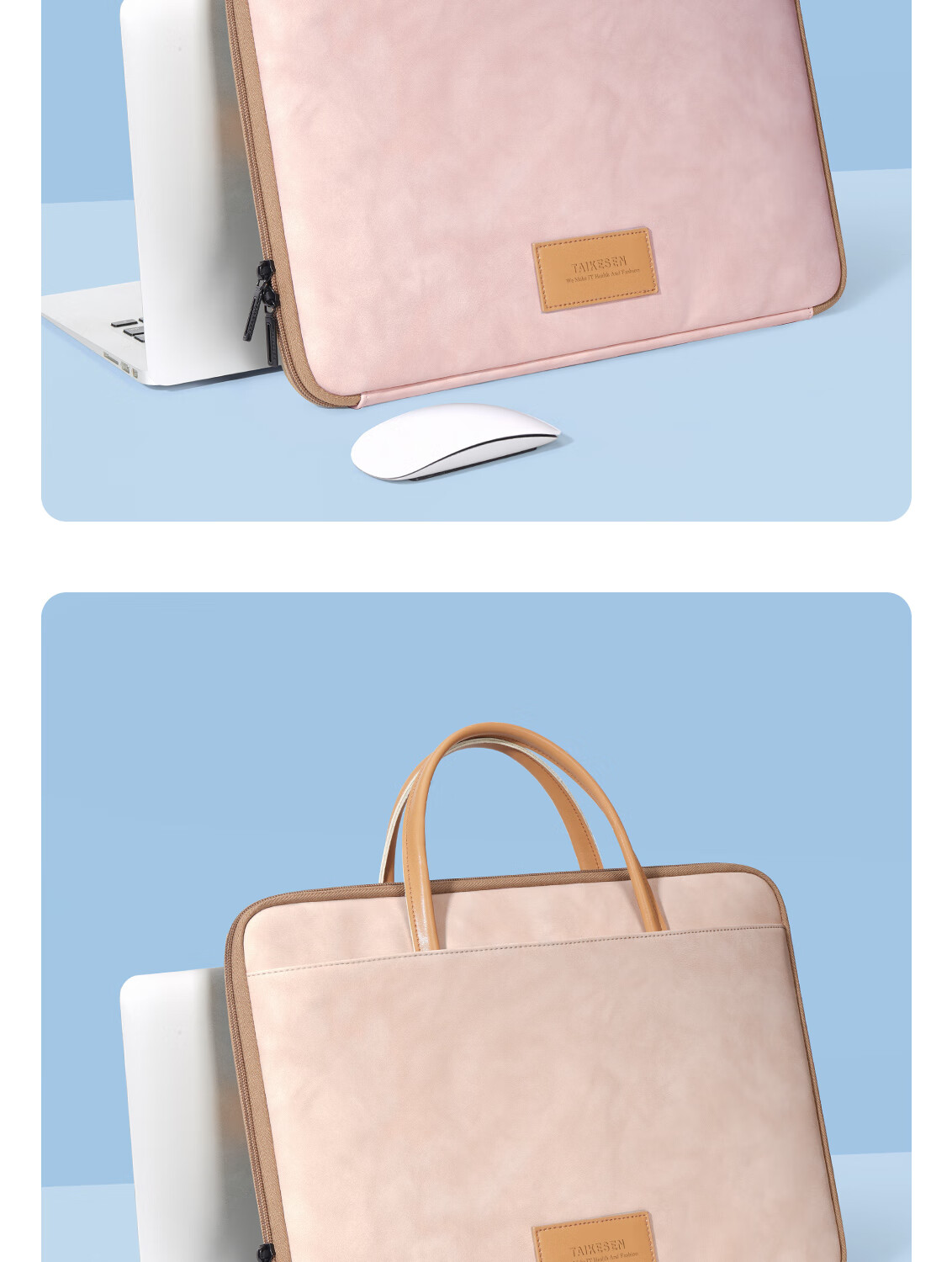 Taikesen Laptop Bag Compatible with Huawei 16-Inch Apple Lenovo Laptops, Protective Case for Men And Women, Stylish Desig 18