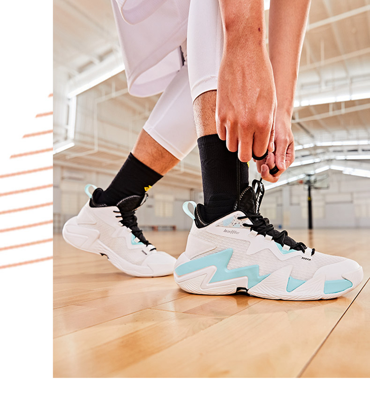 Jordan Basketball Shoes Men's Mesh Break Shadow 2 High-Top Durable Practical Student Sports Shoes 23