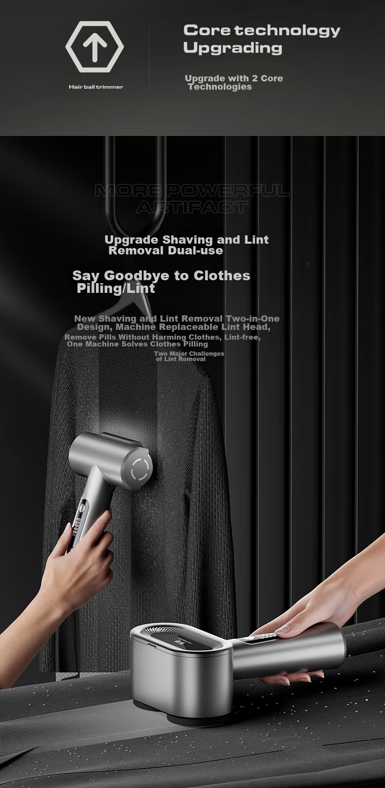 Zhigan Lint Roller, Clothing Shaver, Hair Removal Machine, Lint Remover, Ball Remover, Deballing Machine, Fluff Remover, Ball Remover, Home Use Ball Removal Tool M36 4