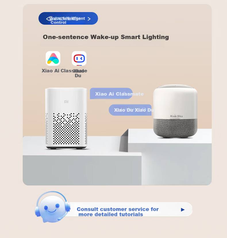 Midea LED Ceiling Light for Living Room, Dining Room, Bedroom, Smart Control Eye Protection Full Spectrum Aurora S1 Square Light with Installation Included 12