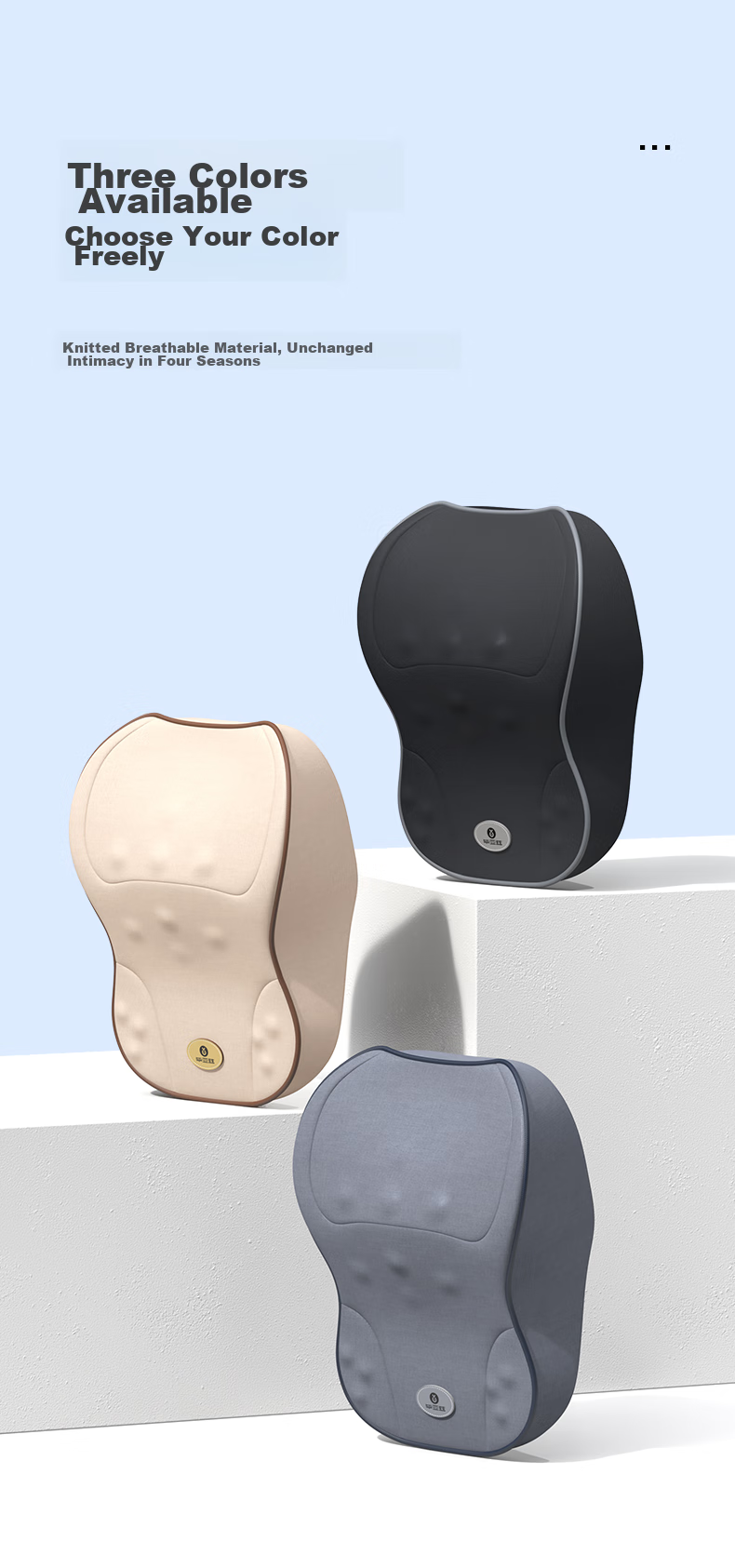 BIAZE Car Headrest, Neck Support Pillow for Vehicles, Car Accessory Pillow, Car Cushion, Compatible with Xiaomi SU7 11