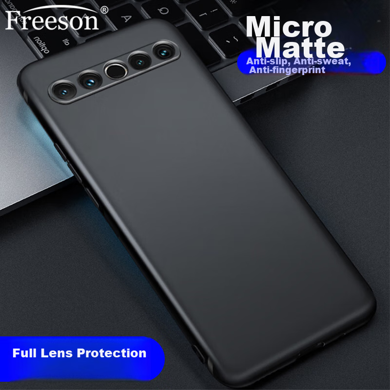 Чехол Freeson для Meizu 17/Meizu 17 Pro, противоударный, из ТПУ, матовый, черный