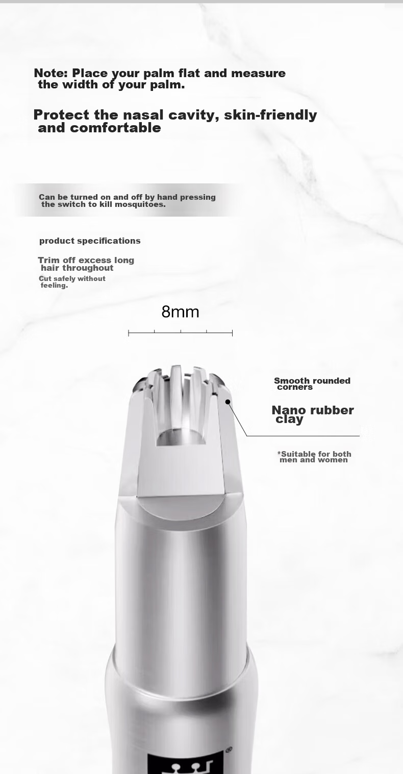 ZWILLING Nose Hair Trimmer And Nail Clipper Three-Piece Set for Men, Including Nail Clippers And Tweezers, Mid-Autumn Festival Gift Package 8
