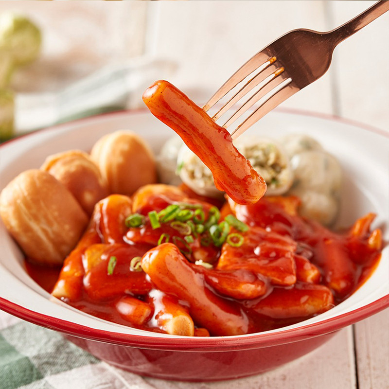 云山半韩式炒年糕条含酱料270g*2袋部队火锅食材方便菜韩餐配料年糕速食