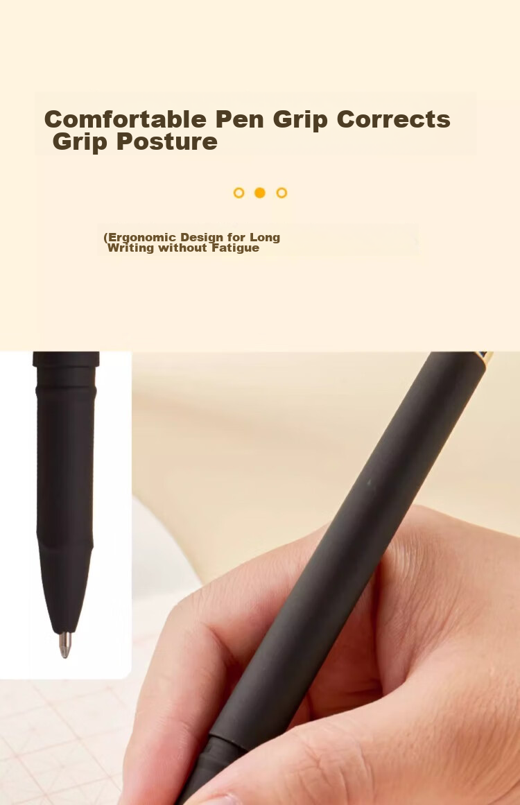 Liupintang 0.7mm Gel Pen Refill, Black Ink, Thick Tip, Hard Pen for Calligraphy Practice, Signature Pen, Business High-Quality Black Pen, Water-Based Pen for Exams, Large Capacity Adult Writing Practice Pe 13