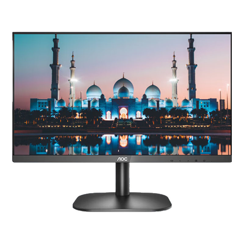AOC 21.5-Inch VA Wide-Angle, 75Hz HDR Mode, HDMI Interface, Low Blue Light Eye-Friendly, Quick-Release Stand, Office LCD Computer Monitor, 22B2HN