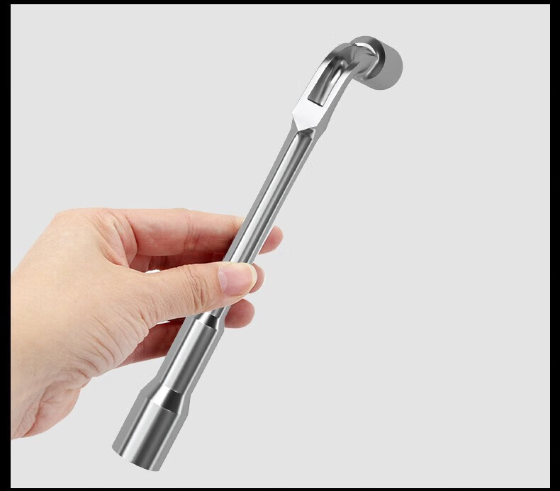 Yanran L-Shaped Socket Wrench Multifunctional Auto Repair Household Tool [18mm] 2 Pieces 10