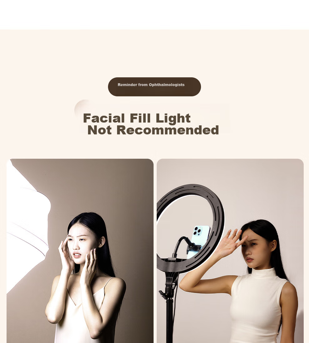 Xiaotian Live Streaming Fill Light, Host-Specific Beauty Light, Mobile Desktop Live Streaming Light, Floor-Standing Universal Full-Screen Face Light, Studio Lighting, Influencer Light, Photography Shooting Stand 5