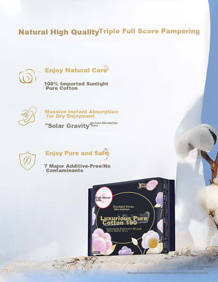 Kotex [Pure Cotton NO.1] Sunshine Baked Sanitary Napkins, 150mm, 20 Pieces, Daytime Pads, Menstrual Pads, Sold by JD 2
