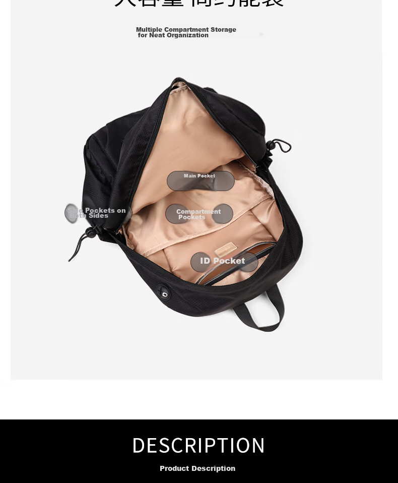 C.BANNER Backpack for Women And Men, Large Capacity Travel Backpack, Stylish High-Quality School Bag from Premium Brand, Lightweight for Outdoor Adventures 4