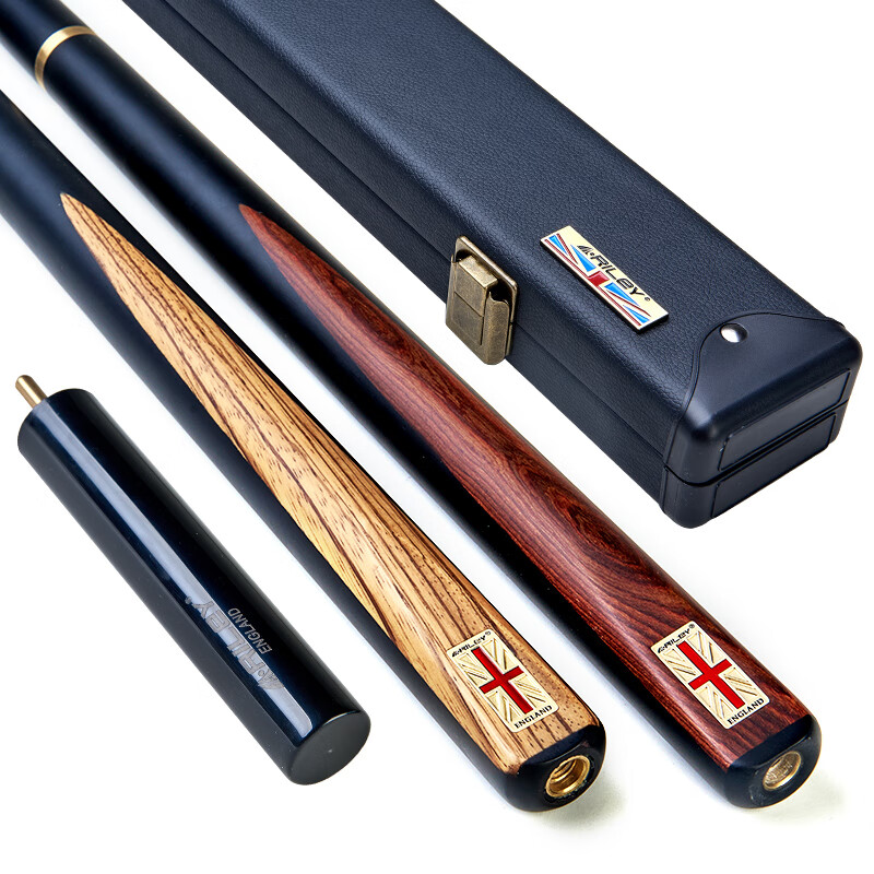 RILEY RES-200 Pool Cue, Black Eight Small Tip, Chinese 8-Ball, Snooker Medium Tip, Scoring Pool Cue, 10mm