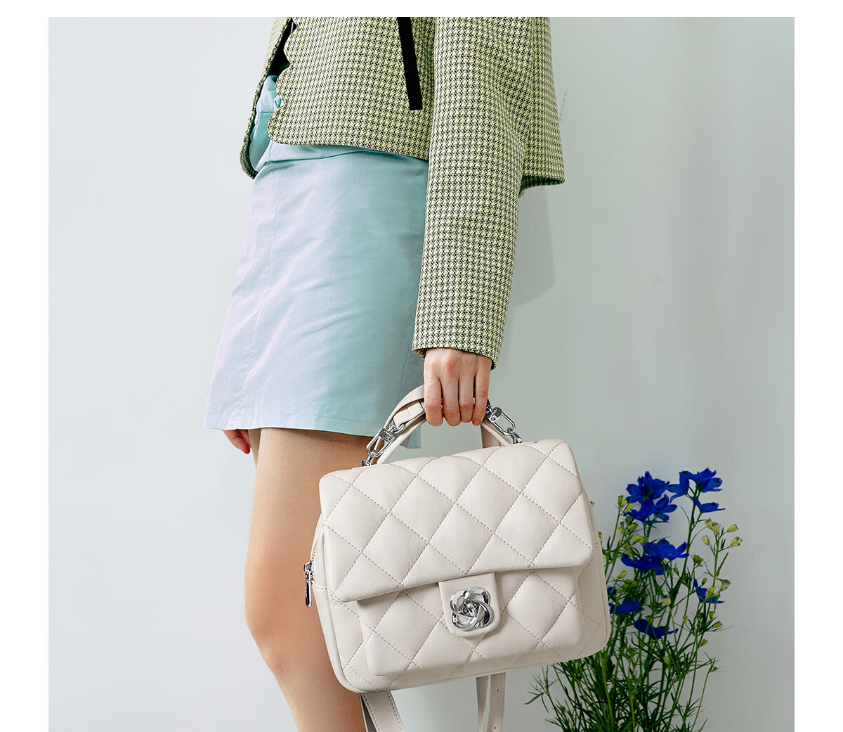 JUST STAR Zhang Yuxi's Same Style Backpack for Women, 2026 New Light Luxury Lightweight Travel Backpack, School Bag, Birthday Gift 22