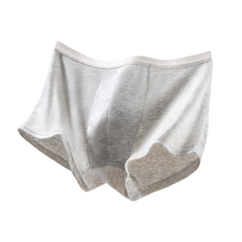 MiiOW Disposable Men's Underwear, Pure Cotton Boxer Briefs, Sterilized, No-Wash, Daily-Use, Four-Corner Shorts for Business Trips, Travel, Tourism, Outdoor Activities