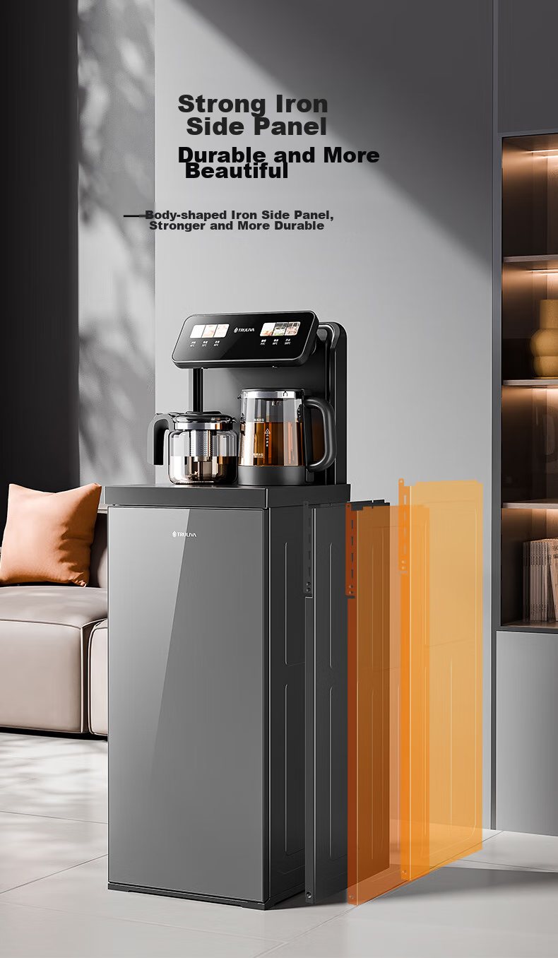 TRULIVA Tea Bar Machine Water Dispenser Home Multi-Functional Office Upright Bottom-Loading Water Bottle Fully Automatic Tea Bar Cabinet Integrated High-End Living Room Cooling And Heating Dual-Purpose 2025 New Model 18