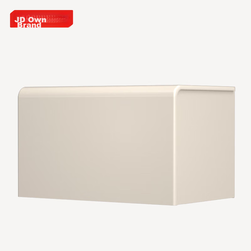 JD Jingzao No-Drill Tissue Box, Space Aluminum, Nail-Free Adhesive, Bathroom Storage, Toilet Roll Holder, Wall-Mounted Storage, Corner Shelf Other