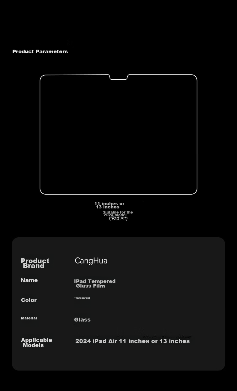 CangHua Tempered Glass Screen Protector for IPad 7/8/9, Eye Protection Anti-Blue Light, Compatible with 2019/2020/2021 Models, 10.2-Inch Protective Film for Apple Tablets, HD Anti-Fingerprint Screen Protector 15