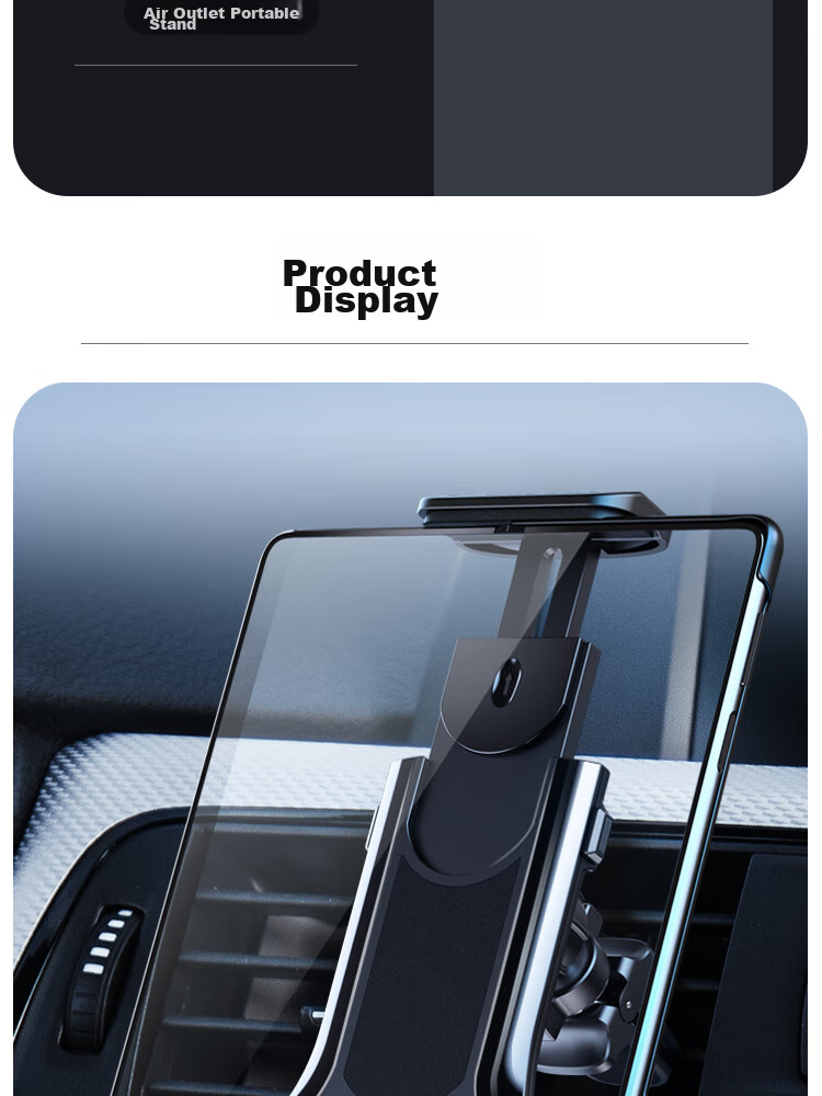 Best Coac Huawei Mate X5 X3 X2 XS Foldable Phone Stand, Car Air Vent Mount for Navigatio 7