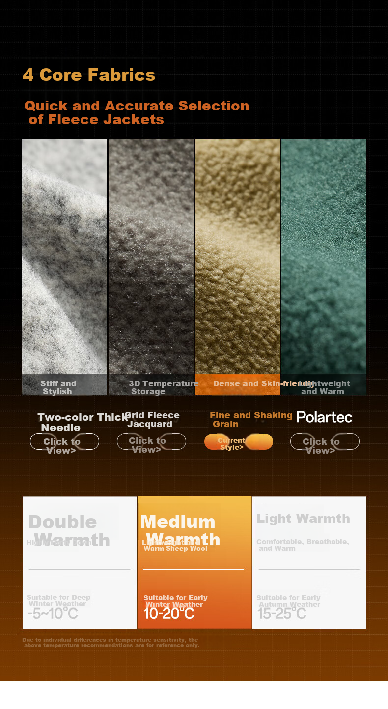 ANTA [Z Ge's Same Style] Fire Shell Fleece Jacket | Earth Shell 3.0 Winter Men's Inner Fleece Stand-Collar Coat 7