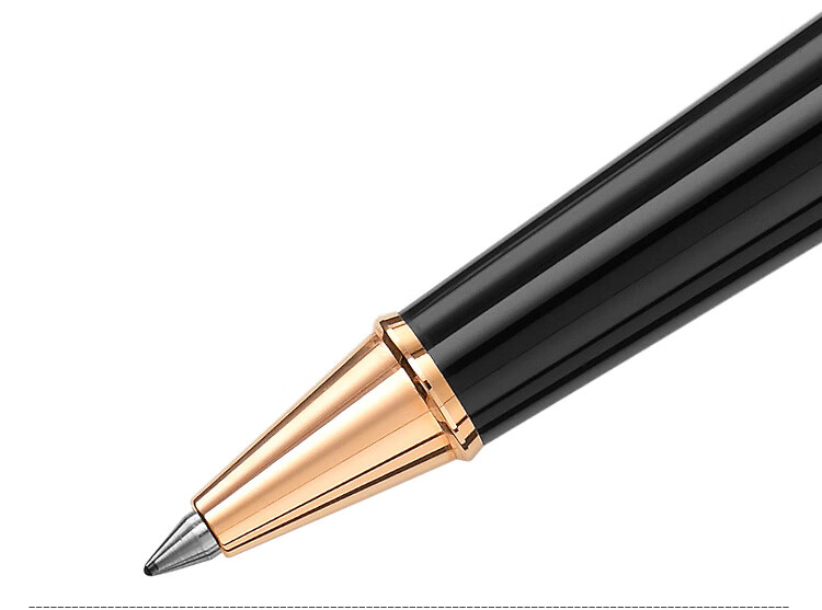 MONTBLANC Meisterstück 163 Rose Gold Plated Fountain Pen 112678/132487 Gift 6