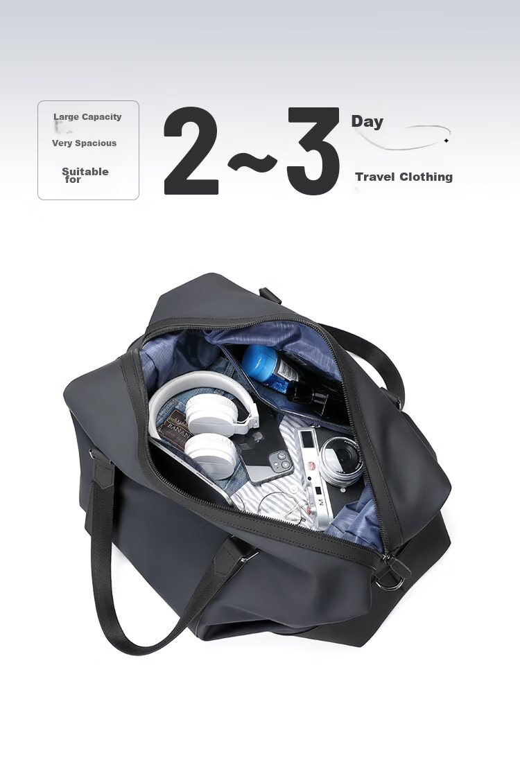 GOLF Large Capacity Travel Bag, Casual Sports Fitness Bag, Men's Handheld And Shoulder Luggage Bag, Short-Trip Business Trip Bag, Travel Bag 8