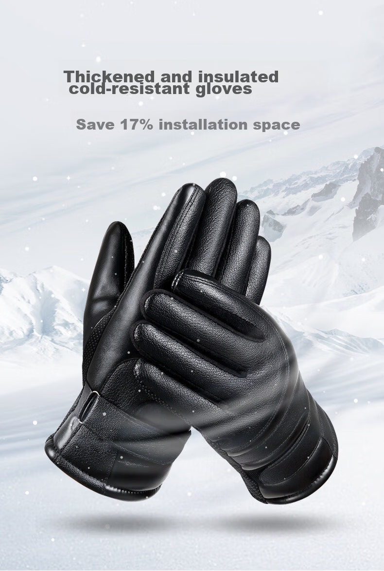 Cavalry Winter Cycling Ski Gloves for Men And Women, Motorcycle Windproof Electric Bike Touchscreen Cold-Proof Warm Gloves 1