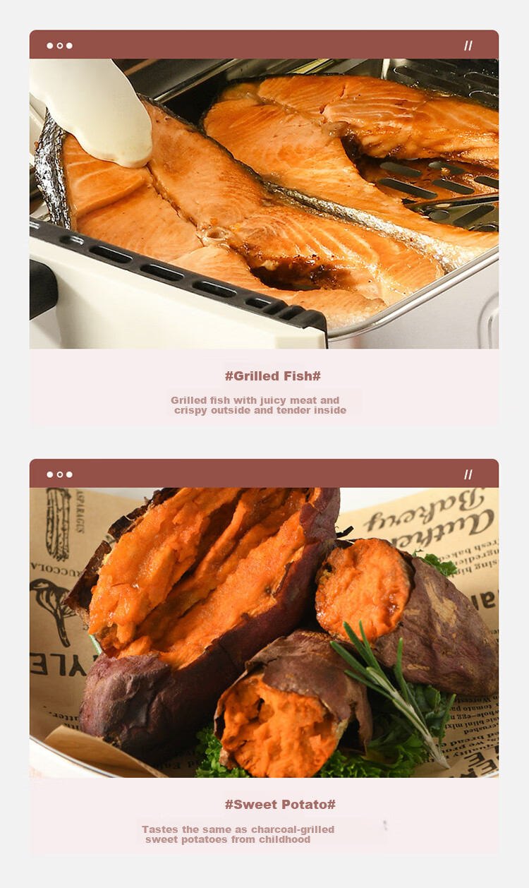 Liven Air Fryer, Non-Coated 304 Stainless Steel Frying Basket, 7L Smart Visible Large Capacity Can Roast Whole Chicken, No Flipping Required Metal Interior KZ-D7170 14