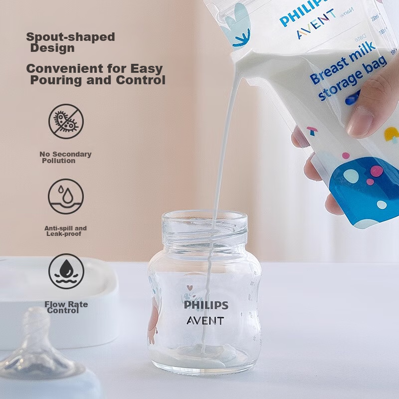 Молокосборники AVENT Philips, пакеты для хранения грудного молока, портативная упаковка, 30 шт.