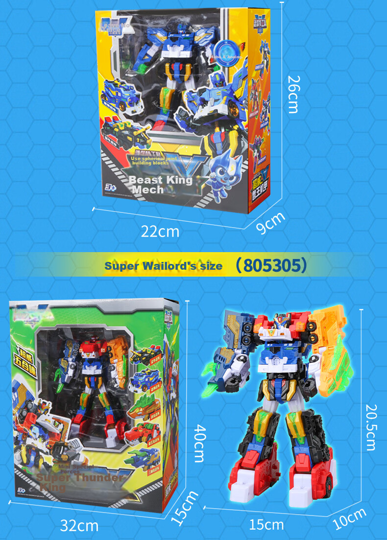 Mini Force X Super Power Beast King Mecha Season 5 Fule Transforming Toy Lion Bull Battle Vehicle Combo Boys Gift 16