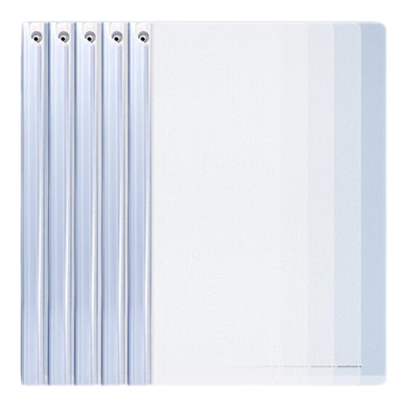 Jindeli 5 Thick Frosted Rotating Lever Arch File Folders A4 Pull-Tab Report Folders 7mm Sliding Bar Folders Document Folders Meeting Folders Student Exam Paper Storage And Organization Folders TD105